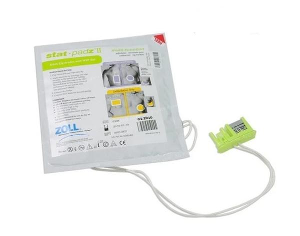 Electrode Stat Padz II pour adulte pour AED PLUS (1 paire ou 12 paires)-12 paires. Img: 202012191
