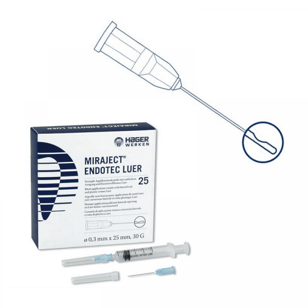 MIRAJECT ENDOTEC LUER - AIGUILLES IRRIGATION (25u.) Img: 202211121