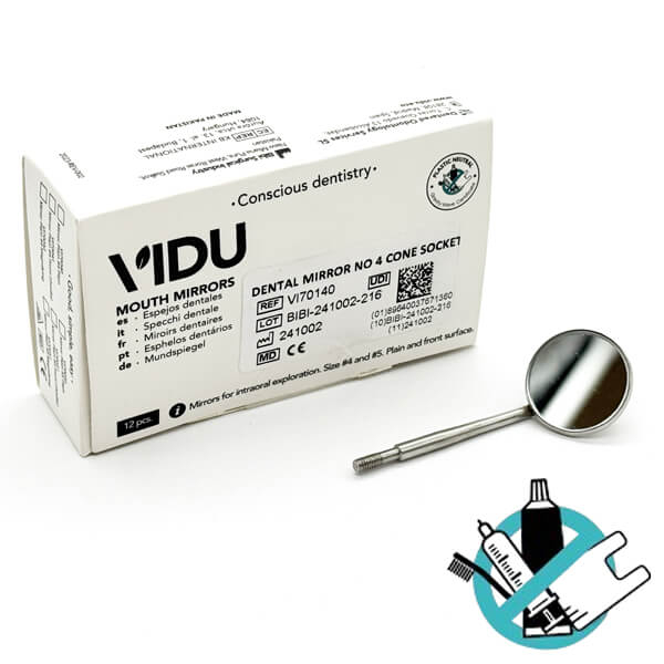 Miroir dentaire Cone Socket (12 pcs) - N° 5 Img: 202506141