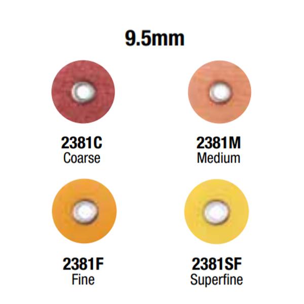 Disques de polissage extra-fins Sof-Lex 9,5 mm (85 pièces) - 3M