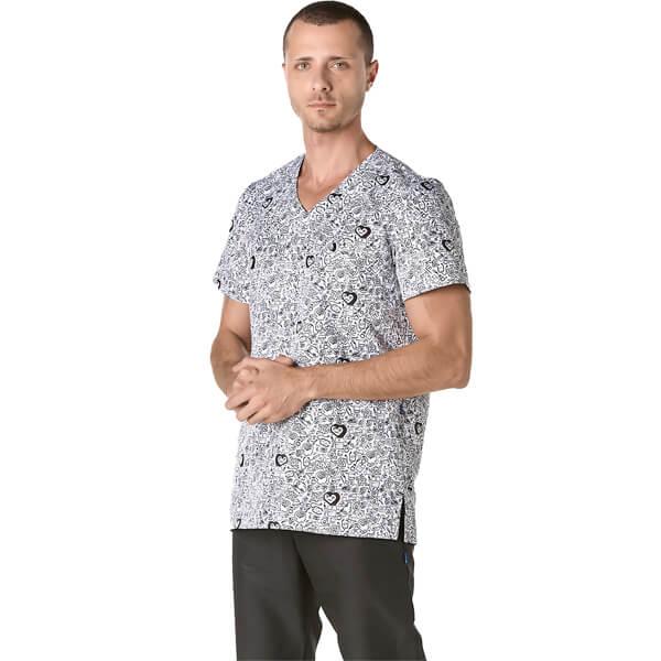 Blouse sanitaire Hamilton Homme Répulsif Antibactérien - S - Blanc Img: 202209171