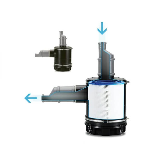 Filtre d'aspiration bactériologique HEPA H14 - Filtre complet Img: 202403161