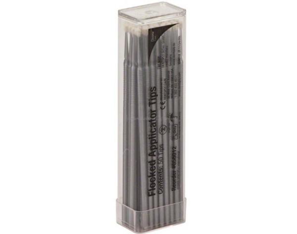 Flocked Silver - Embouts applicateurs (50 pcs) Img: 202005231
