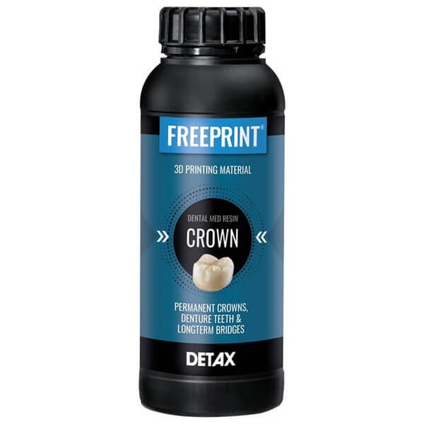 Freeprint Crown : Résine pour l’impression de couronnes (bouteille de 500 g) - A3 Img: 202503081