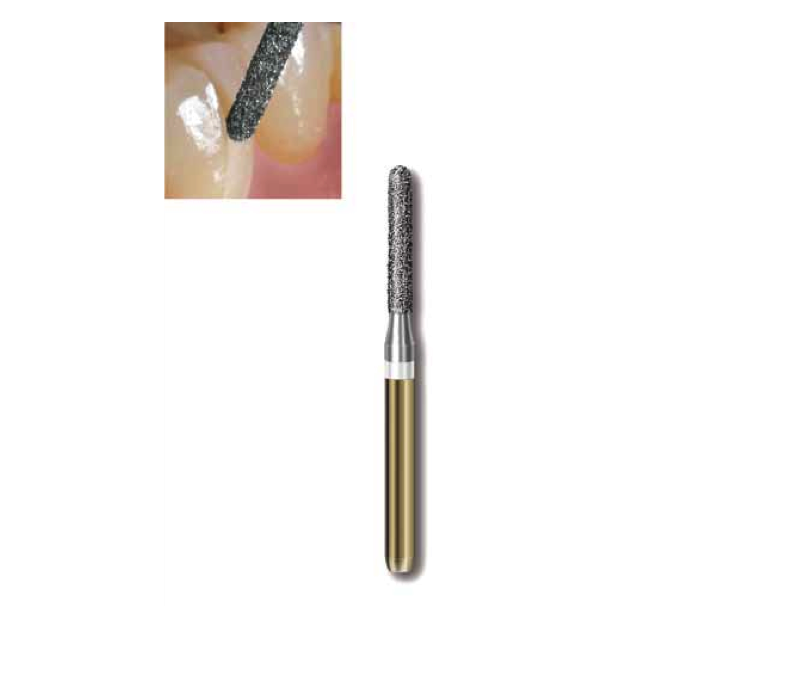 Fraises Diamantées Dentaires FG - Pour Zircone - Grain Moyen - Z850/018M - Neuf