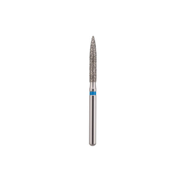 Fraise diamantée FG Flame 863 (250) - T : 14 - G : Moyen - L : 10,0 mm Img: 202508301