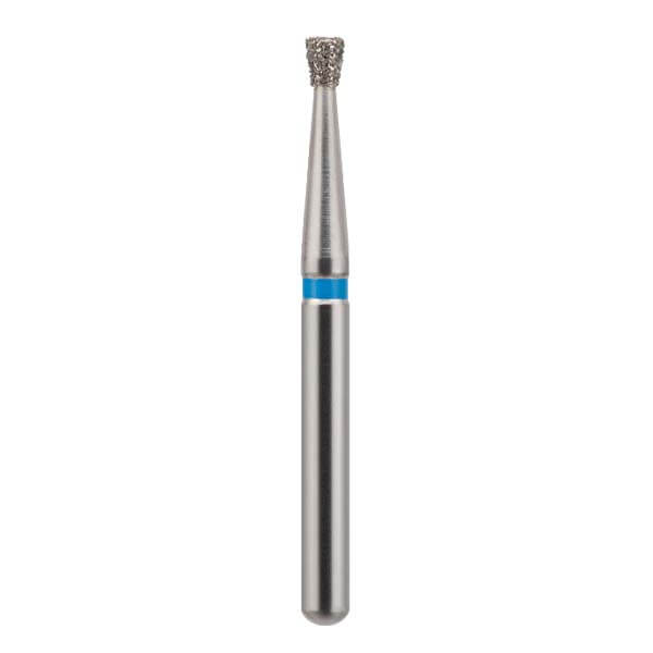 Fraise diamantée FG cône inversé 805 (010) - T : 014 - G : Moyen - L : 1,6 mm Img: 202508301