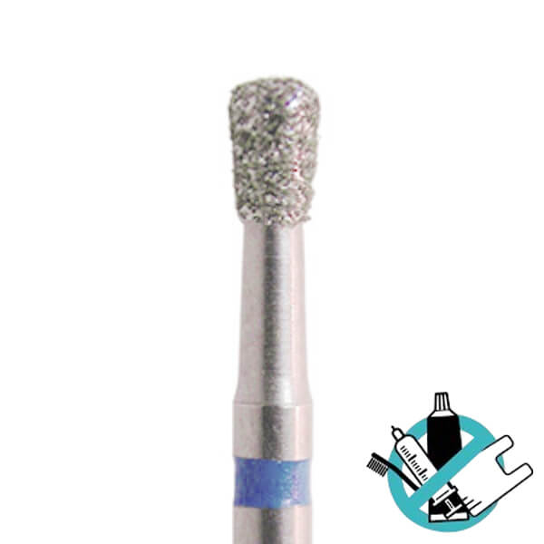 Fraise diamantée FG poire 808 (237) - T : 18 - G : Moyen - L : 5,0 mm Img: 202508301