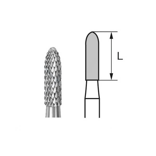 Fraise H139E pour acryliques et alliages métalliques pour PM - 023 Img: 202306031