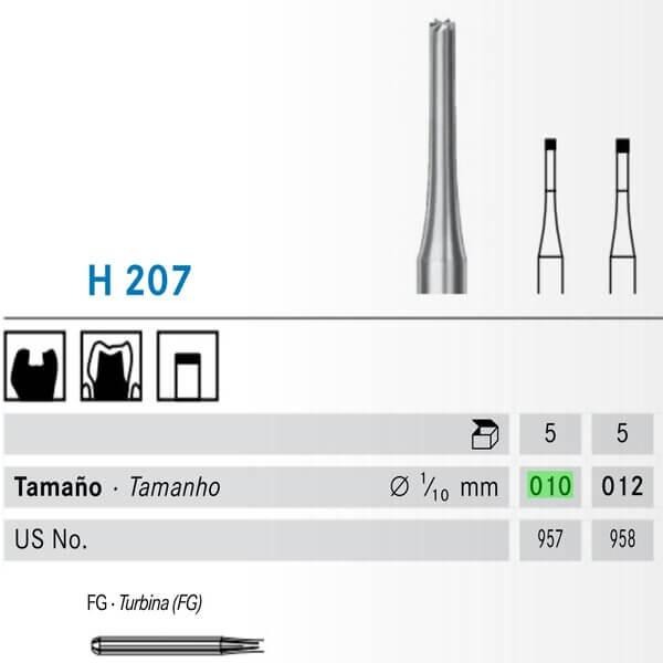 Fresas H207 de Carburo Tungsteno FG-010 Img: 202110301