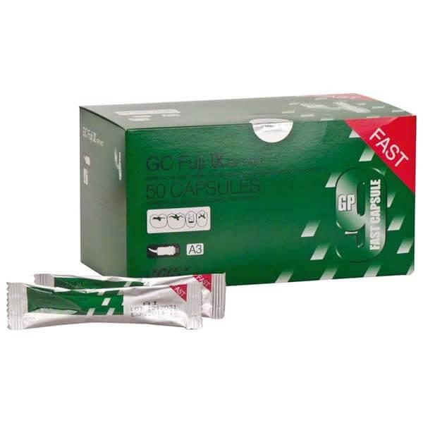 Fuji IX GP : Ciment verre ionomère (50 capsules) Img: 202407131