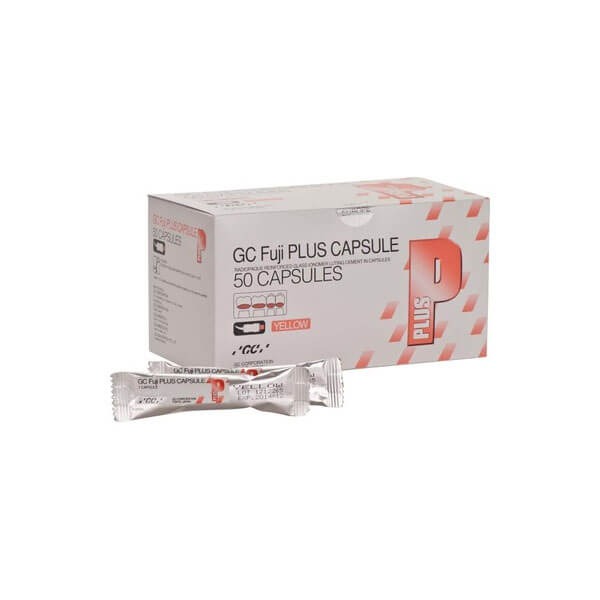 Fuji Plus : Ciment de verre ionomère modifié par de la résine (50 capsules) Img: 202411301