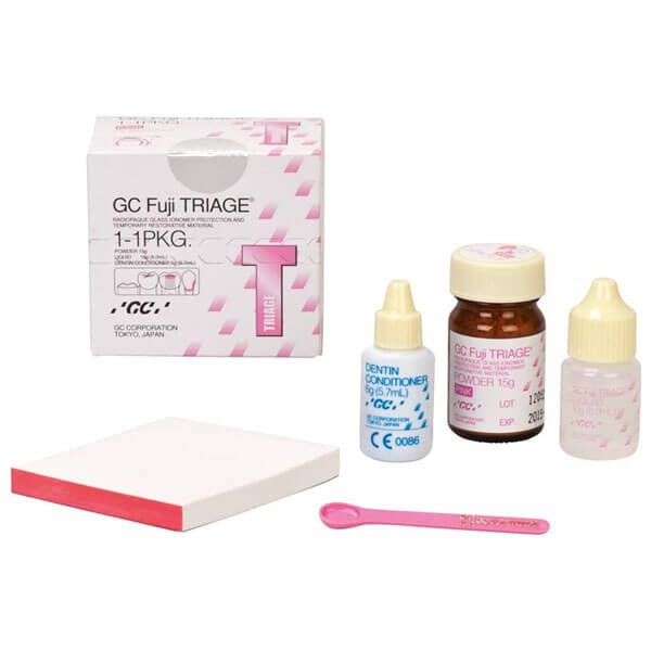 Fuji Triage : Kit de matériau de protection superficielle en verre ionomère Img: 202411301