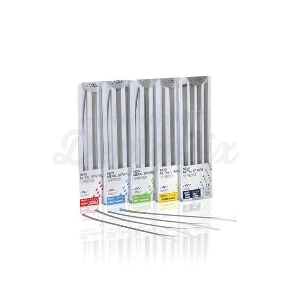 BANDES METAL 12 unités ASSORTIEMENT JAUNE Img: 202206251