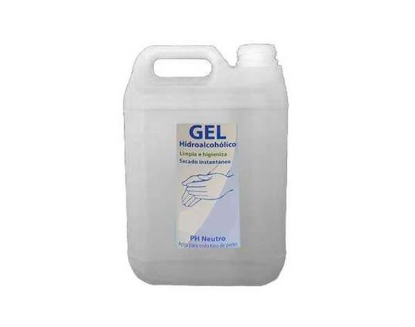 Gel Hydroalcoolique Désinfectant et Autoséchant (5 L) Img: 202012261