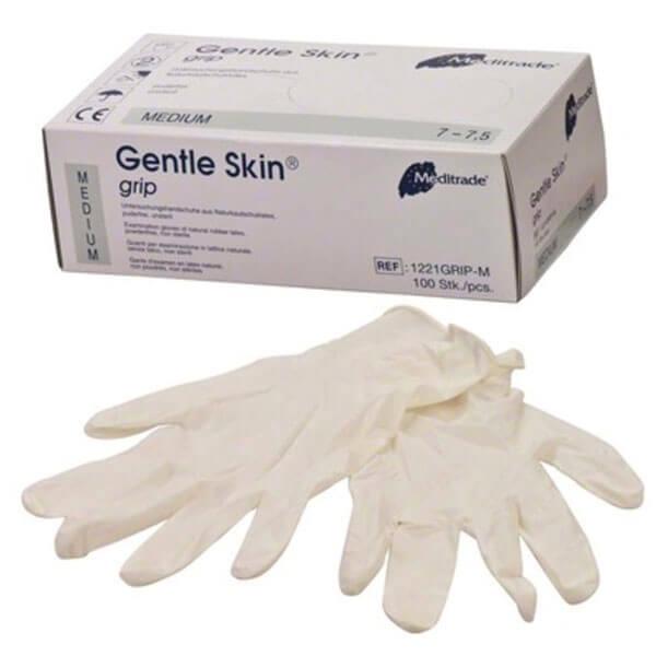 Gentle Skin : Gants en latex non stériles (100 pcs) - M Img: 202205071