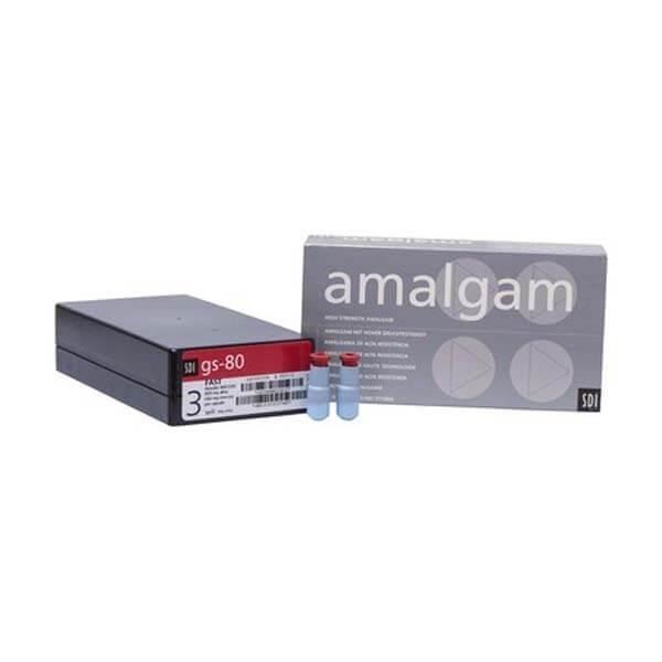 GS-80 : Amalgame à prise rapide en 3 portions 800 mg (50 pcs) Img: 202208131