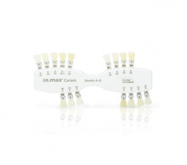 IPS EMAX CERAM dentine AD guide de couleur Img: 201807031