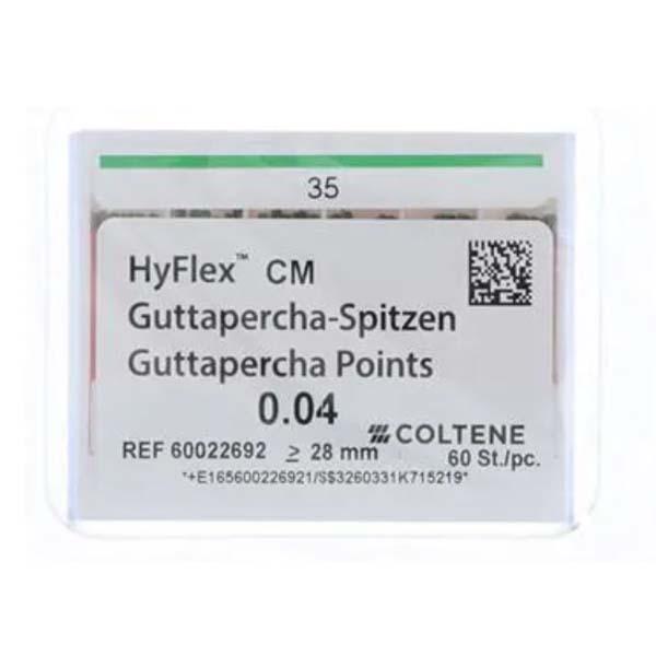 Hyflex CM : Embouts de gutta-percha ISO 035 (60 pcs) Img: 202208131