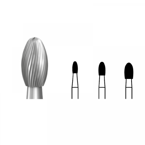 Fraise H379UF Ballon de rugby poli FG (5u.) - Taille 018 Grain ultrafin (CA) Img: 202202121