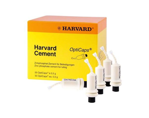 Harvard Cement OptiCaps® - Ciment au phosphate de zinc (gélules) - 50 capsules Img: 202009051