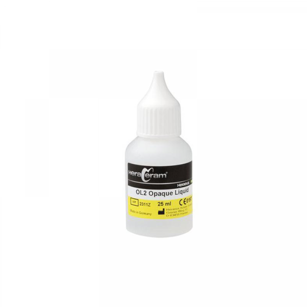 Heraceram Liquid Opaquer - Opaque OL2 25ml Img: 202206251