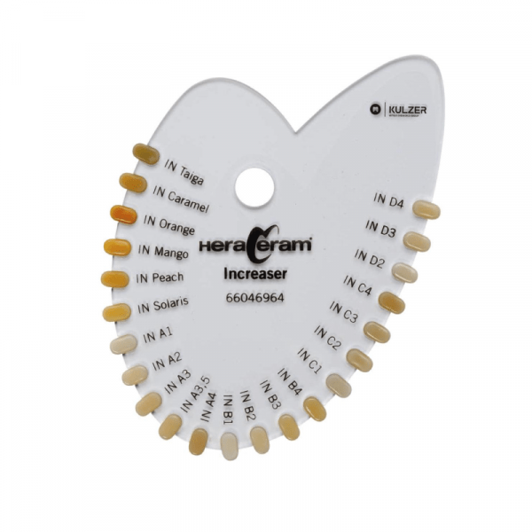 Guide des couleurs HERACERAM - Guide d'ombrage dentine/incisal Img: 201907271