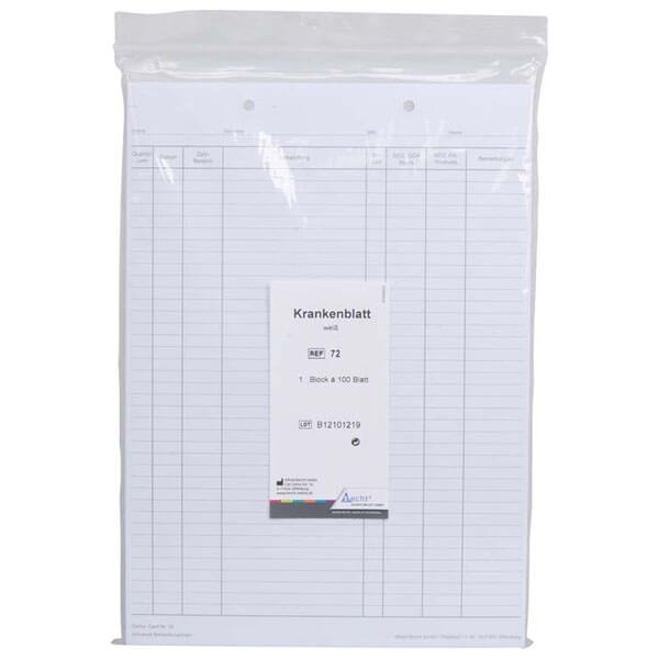 Fiches d'information pour les patients (100 pcs) Img: 202503081
