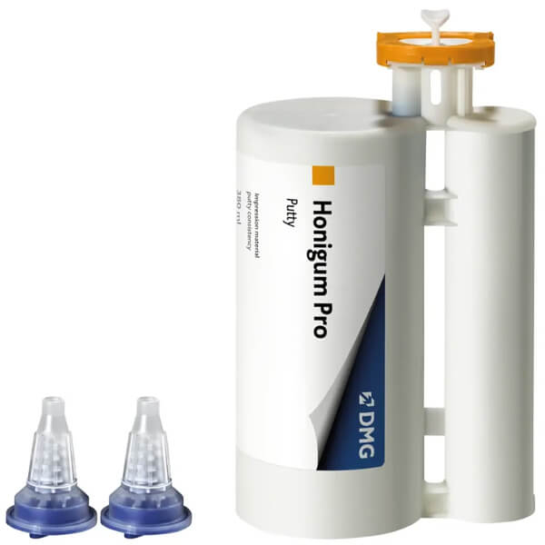 Honigum Pro Putty: Silicona VPS Mixstar (380 ml) - 5u x 380ml Img: 202601102