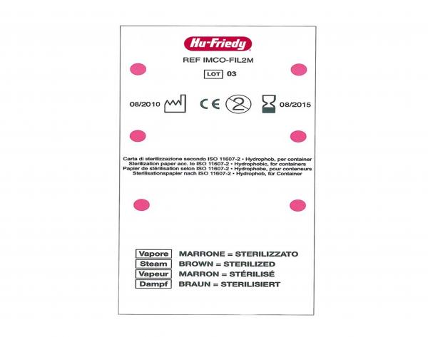 Filtre de stérilisation jetable IMS (100 unités) - HU-FRIEDY