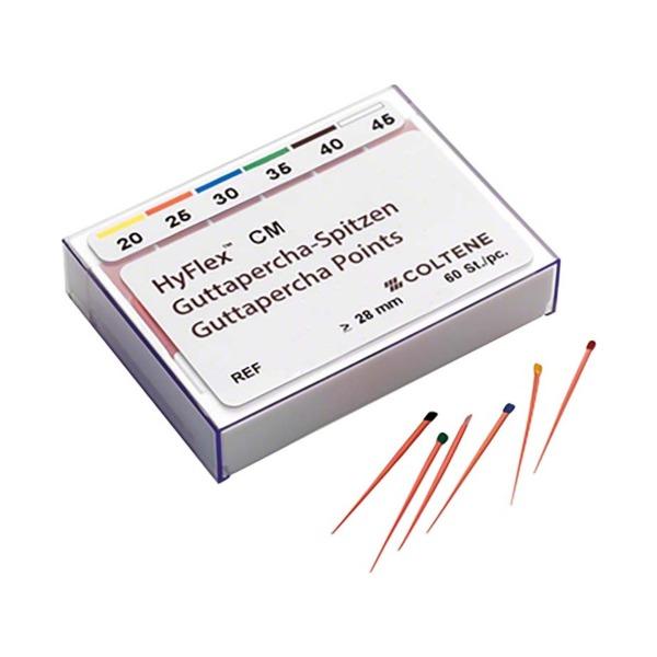 Hyflex CM Points Guttapercha (60 pcs.) Coltene