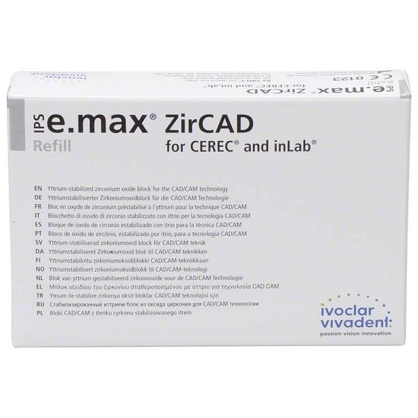 IPS e.max ZirCAD MT Multi: Blocs pour CEREC/inLab (3 pièces) Img: 202205141