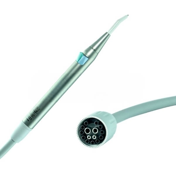 Seringue en acier inoxydable Minimate 3F - Droite Grise avec tuyau de 120 cm (Kavo Série 2) Img: 202401061