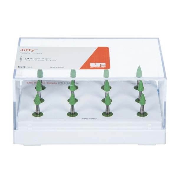 Jiffy : Polisseurs pour composite - Embout épais (vert) Img: 202304081