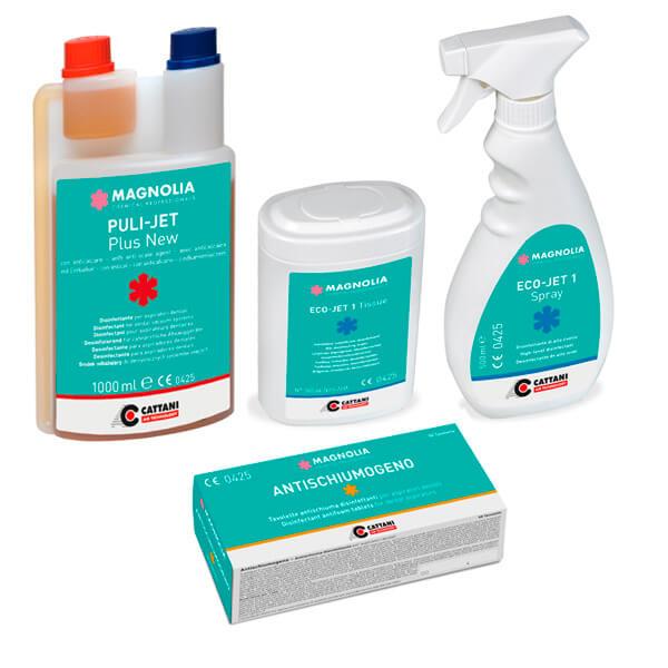 Magnolia : Kit de désinfection du système d'aspiration Img: 202109111