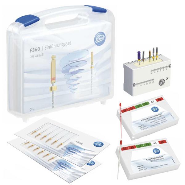 Limes F360 Kit d'introduction Endodontie Rotationnelle Img: 202201151