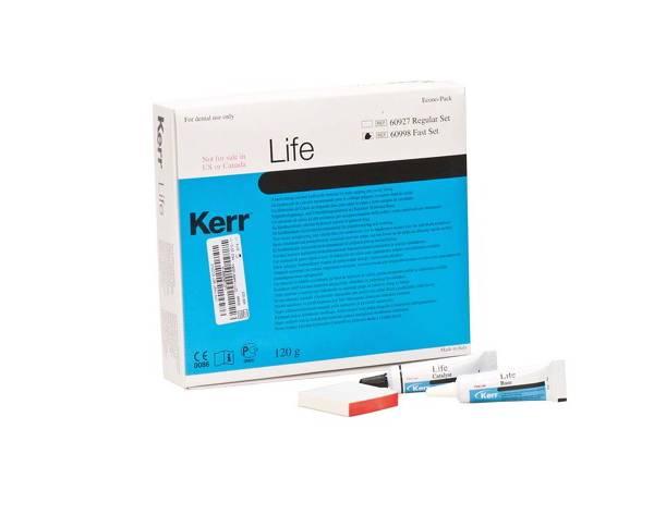 Life : Hydroxyde de calcium (5 unités x 12 g de base + pâte catalytique) - Sachet de 5 unités x 12 gr de pâte de base et de catalyseur normal, 1 bloc de mélange. Img: 202008291