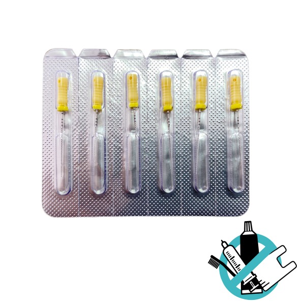 KFile : Limes Endodontiques (6 unités) - L : 21 mm N : 20 Img: 202403091