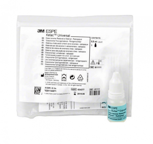 Ketac UNIVERSAL RF mélange manuel liquide 8,5 g Img: 202101091