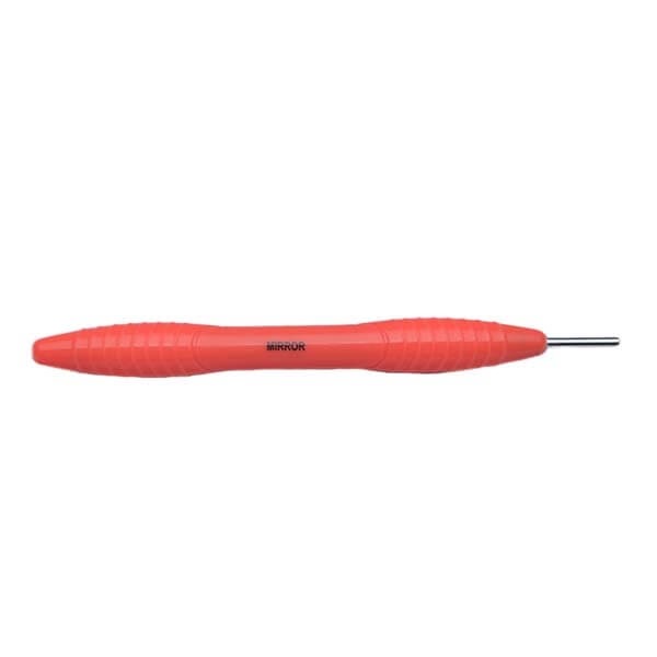 Poignée ergonomique pour miroir (Ø12mm) - ROUGE Img: 202308191
