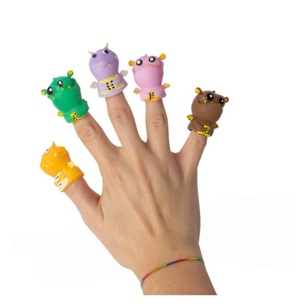 Marionnettes en forme de monstre pour les cliniques dentaires (24 pcs) - Adulte Img: 202408101