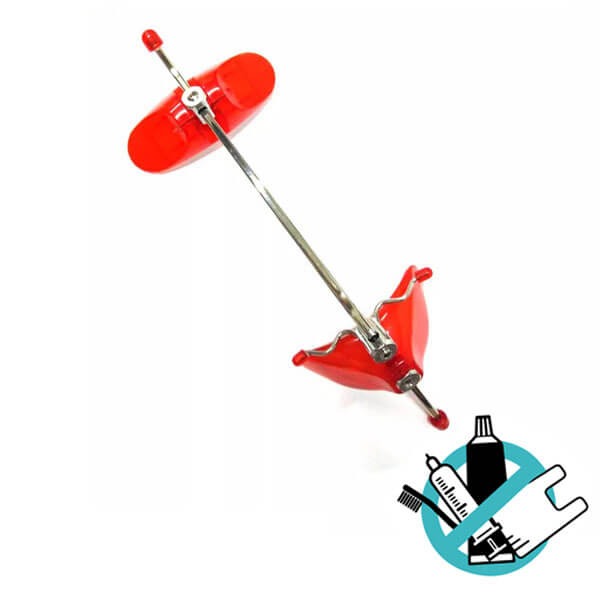 Masque facial adaptable classe III - Petit - Rouge Img: 202403091