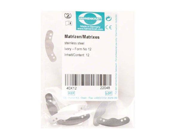 Matrices dentaires en acier inoxydable (12 unités)-Nº 12 Img: 202006201