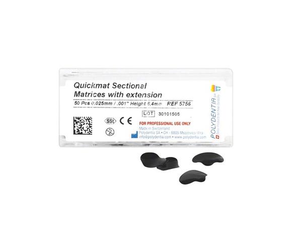 Quickmat : Matrices en métal 0,025 mm (50 pièces) Img: 202104171