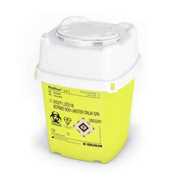 Medibox : Conteneur à déchets - 2.4 L. Img: 202203051