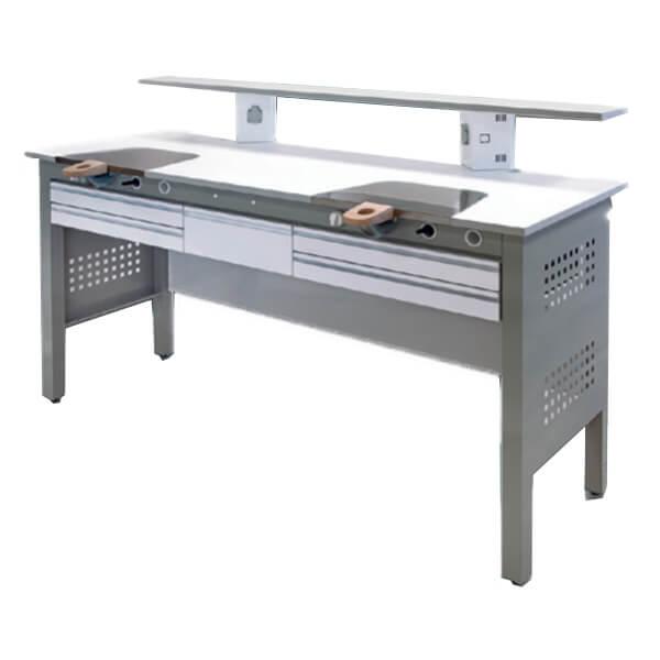 Table de Travail de Laboratoire - 2 postes de travail Img: 202111271