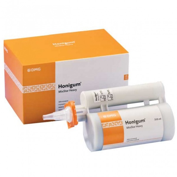 Honigum Pro Heavy Mixstar - Silicona Alta dureza VPS - Heavy 5Ud (5x380ml +50 embouts) Img: 202109111