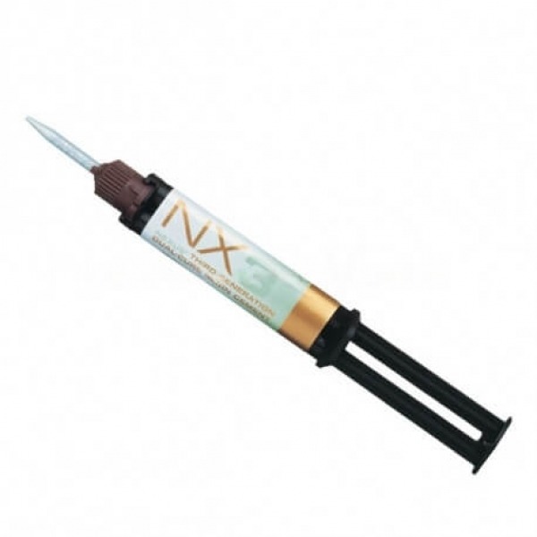 NX3 : Ciment de résine dentaire Automix dual cure (seringue de 5 g) - Transparent 1,8 g Img: 202508161