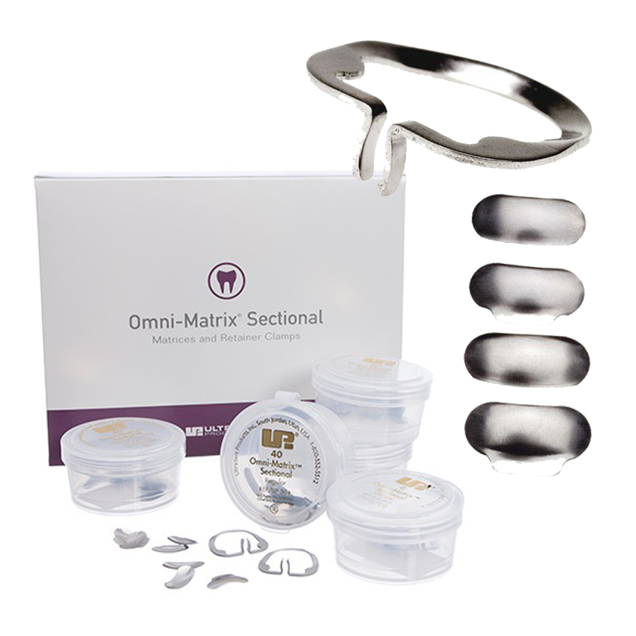 Kit Anneaux De Matrices Dentaires NITI + Pinces - Bande Matricielle Universelle - Neuf Pour Laboratoire