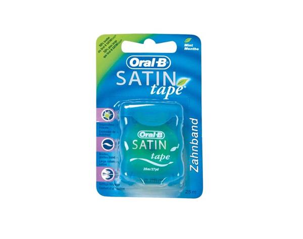 Oral-B SATINtape ™ : Fil dentaire à la menthe (25 m)- Img: 202010171